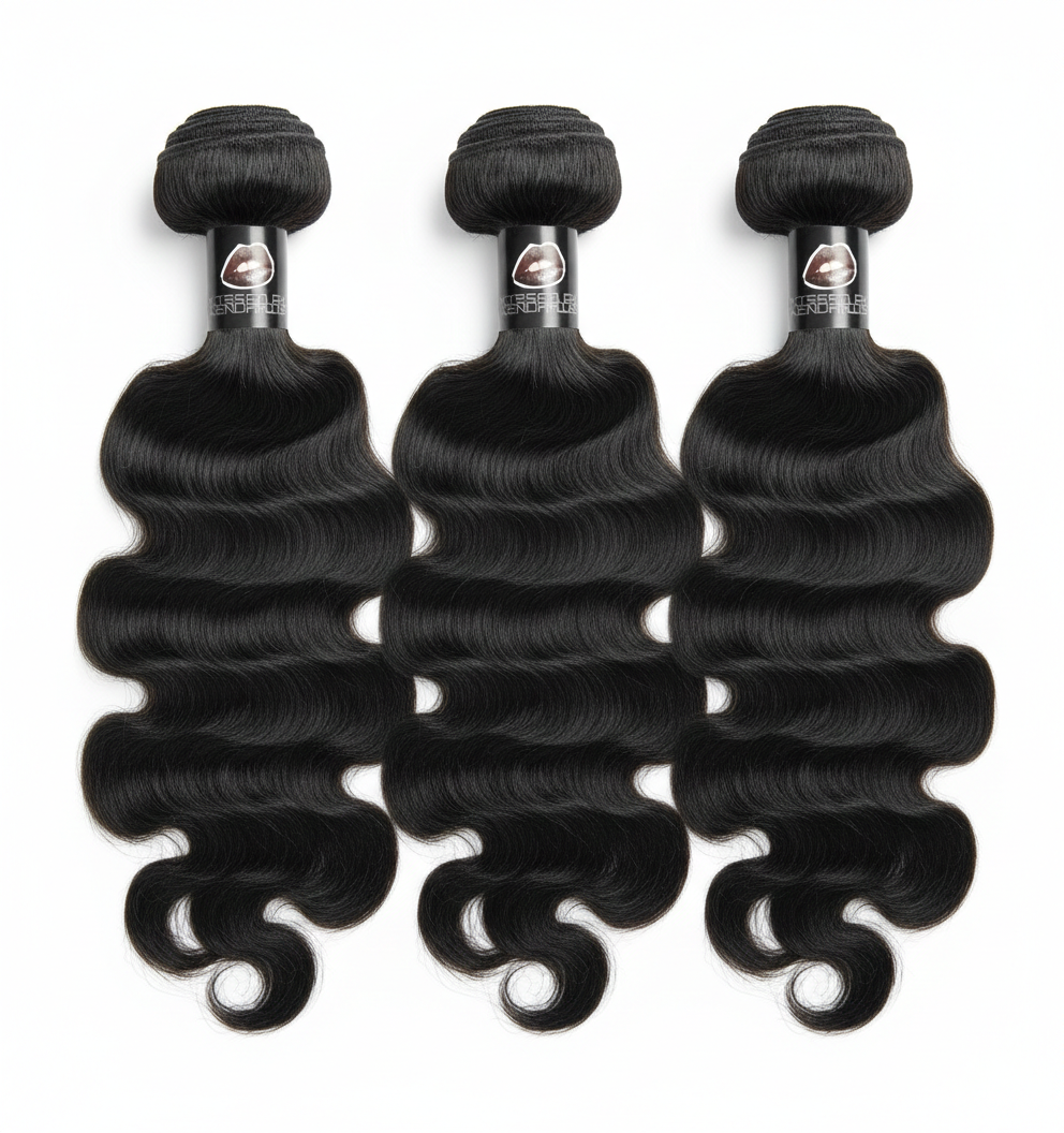 RAW 100% Brazilian Body Wave Bundles