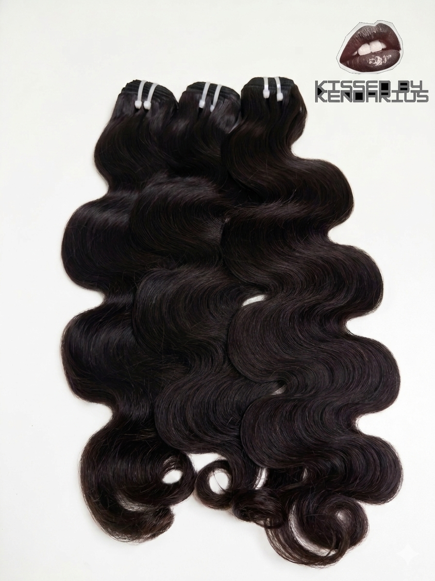 Burmese Body Wave Double Drawn Bundles