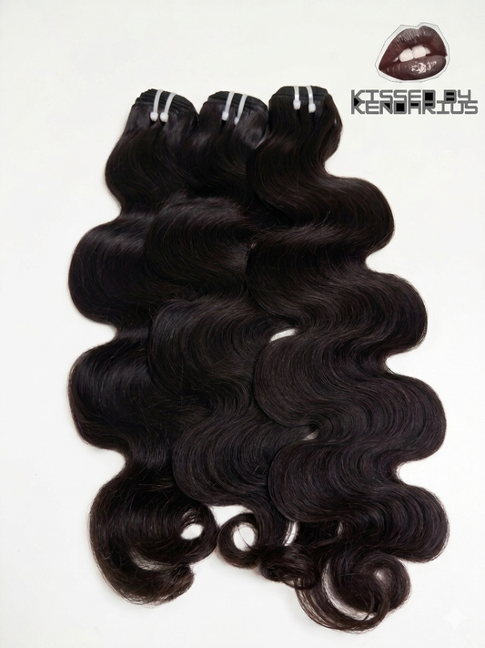 Burmese Body Wave Double Drawn Bundles